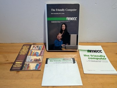 MECC The Friendly Computer - Commodore 64 Disk Edition - sieht komplett ungetestet aus