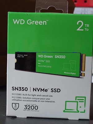 Western Digital WD Green SN350 NVMe 2TB Interne SSD (WDS200T3G0C)