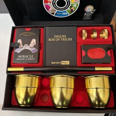 Marvin's Magic - Deluxe Box of Tricks   Executive Set of Magic Tricks   Magic Se