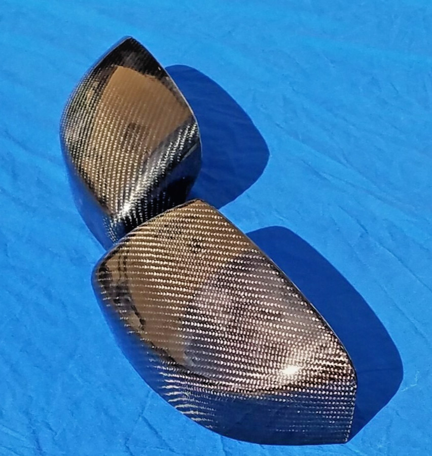 Maserati Ghibli 2014+ Real Carbon Fiber OEM Mirror replacement Cover Caps USA