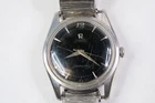 Vintage Omega Seamaster Breguet Numeral Black Dial Automatic Movement