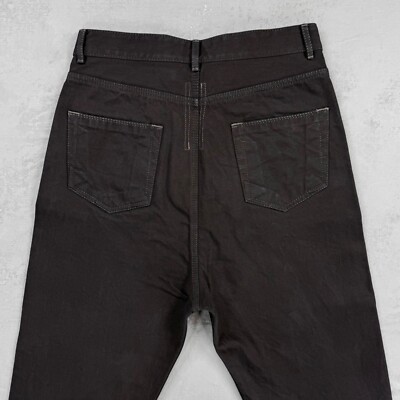 パンツ THEREDTHREAD S tucked denim 1 black THEREDTHREAD / ザレッドスレッド】S tucked denim 1