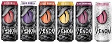 Venom Energy Drink 16 oz Pack of 12 Choose flavor or try a mix pack!