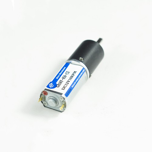 Micro Planetary Geared Motor DC 6V 12V Reduction Reversible Metal Gear GA16Y-050 - Photo 3/7