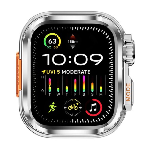 Coque pare choc métal pour Apple Watch Series 10 9 8 7 6 5 4 SE changement vers Ultra Cover - Photo 21 sur 31