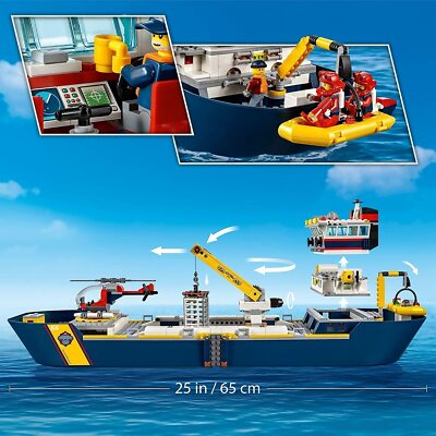 LEGO City Sea Expedition Undersea Exploration Vessel 60266 | eBay