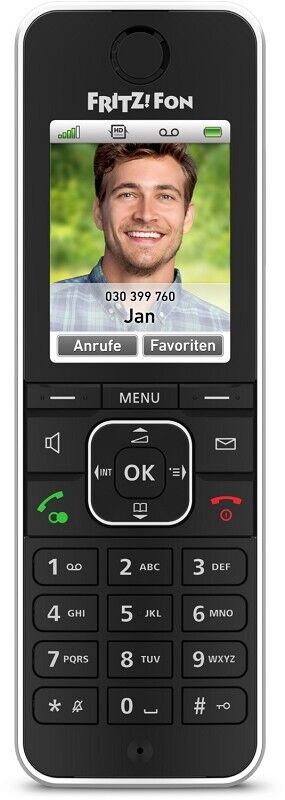 AVM IP-Telefon Schnurlos FRITZFon C6 Black