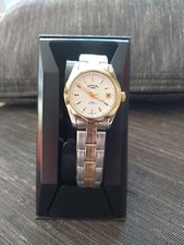 Image of NEW! Rotary Two Tone Havana Ladies' / Women's Watch White Face LB02661/11S