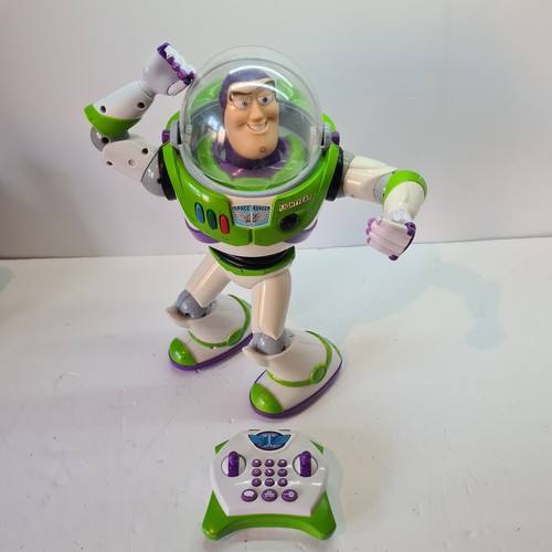 Buzz Lightyear U-Command Infarred Remote Control Thinkway Action Figure - Picture 2 of 19