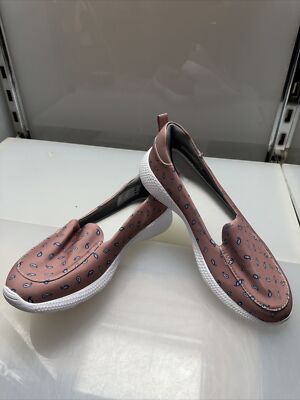 Lands End Size 6.5 B Shoes Comfort Walking Slip Ons Gatas NEW WITHOUT BOX