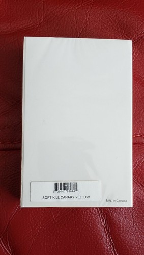 SOFT KILL Canary Yellow Cassette Tape Limited Edition * Brand New! Post Punk - Picture 2 of 6