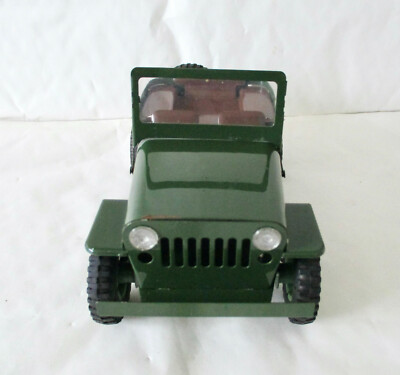 Jeep Willys MB à Friction – US Army – Vert Métal – Itos