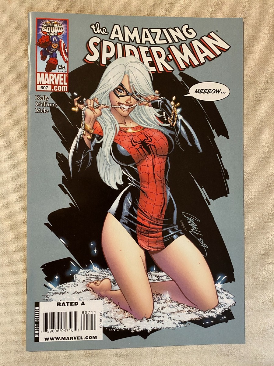 AMAZING SPIDER-MAN #607 VF/NM 9.0 J SCOTT CAMPBELL COVER ART | eBay