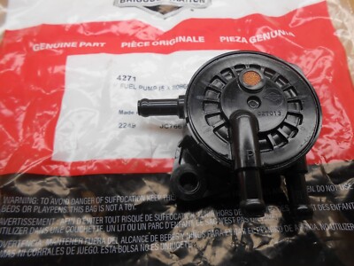 Original Briggs & Stratton Kraftstoffpumpe 808656 - Hochwertiger Ersatz Für Rasenmäher & Motorgeräte