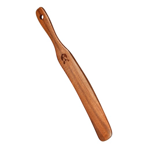 Wooden Skinny Spurtle, 10.9" Bread Mixing Stirring Stick for Sourdough Starter - Picture 2 of 12