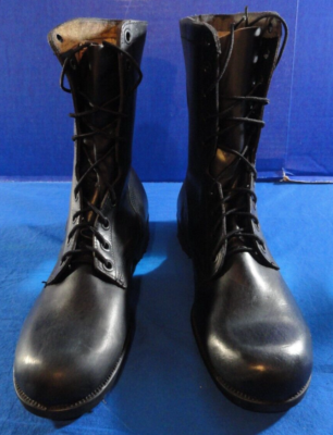 NEW 1978 CIC GENESCO VIETNAM ERA BLACK COMBAT MILITARY BOOTS