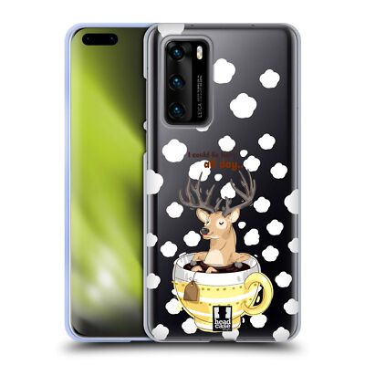HEAD CASE DESIGNS CHRISTMAS ANIMALS SOFT GEL CASE FOR HUAWEI PHONES 4