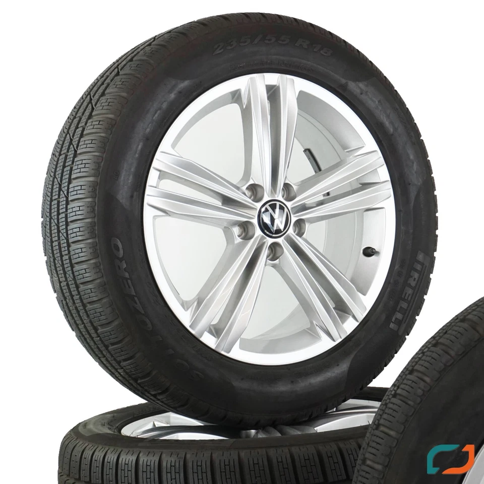 Original VW Tiguan 2 AD1 5NA Winterräder Winterreifen Sebring 18 Zoll DOT22 - Bild 2 von 4
