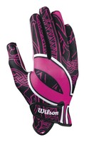 Wilson Youth Receivers Glove With Ribbon Pink Small on sale Wilson Youth Receivers Glove With Ribbon Pink Small on sale
