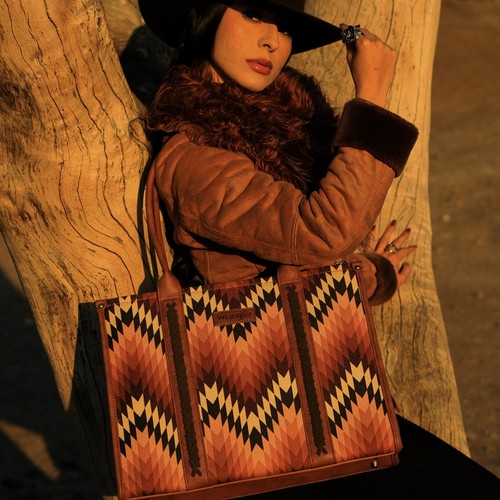 Montana West Wrangler Tote Bag for Women Western Shoulder Bag and Aztec Satch... - Picture 5 of 6