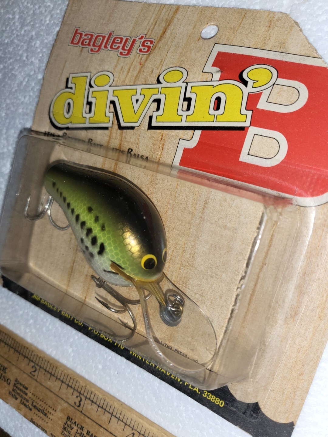 Vintage Bagley's Lure Lot DB2 Brass Hangers NOS Collector Colors Excellent eBay