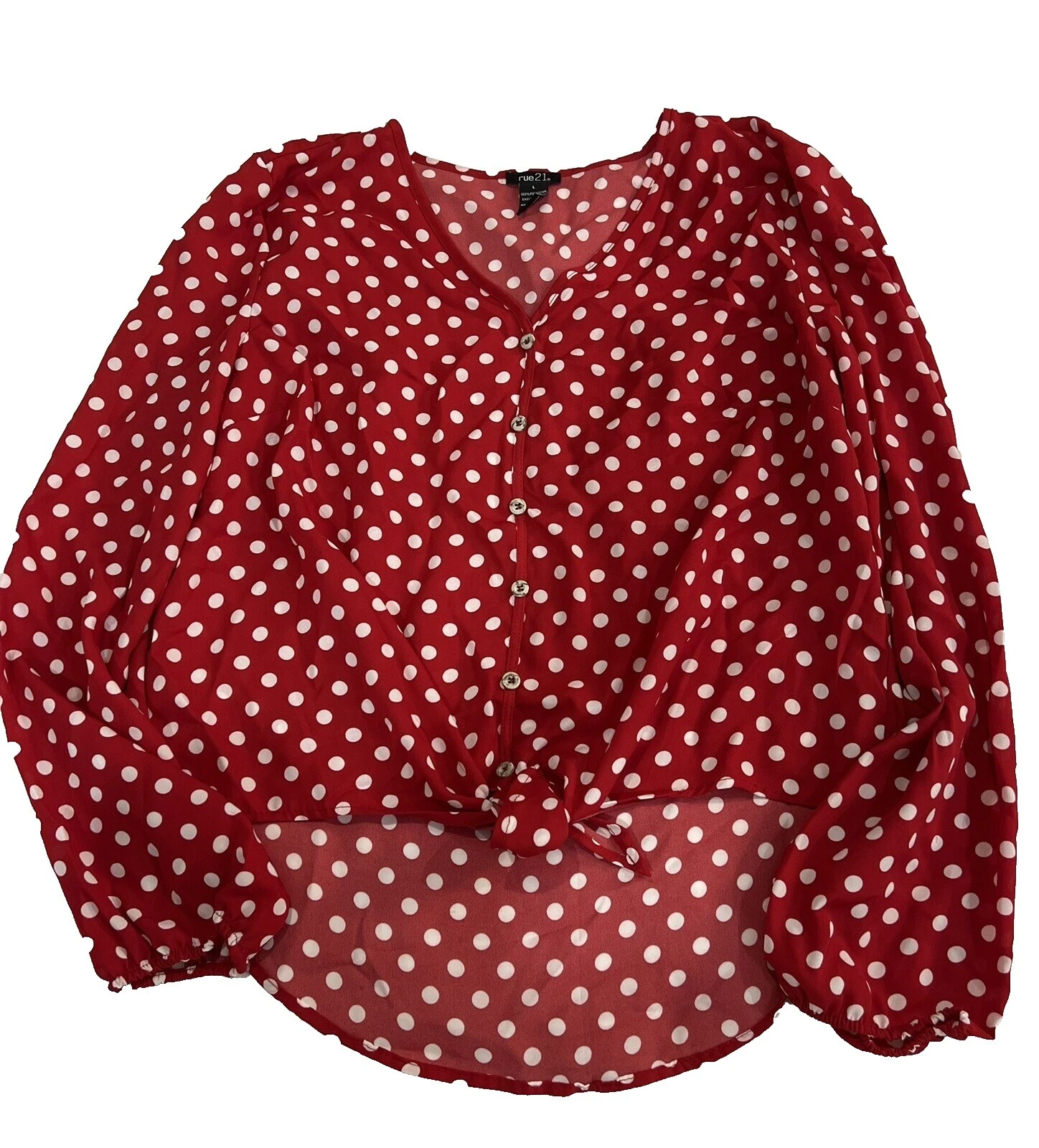 Camisetas Lunares rue21 Poliéster para Mujeres