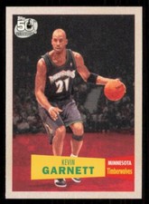 2007-08 Topps 1957-58 Variation #20 Kevin Garnett Minnesota Timberwolves NM