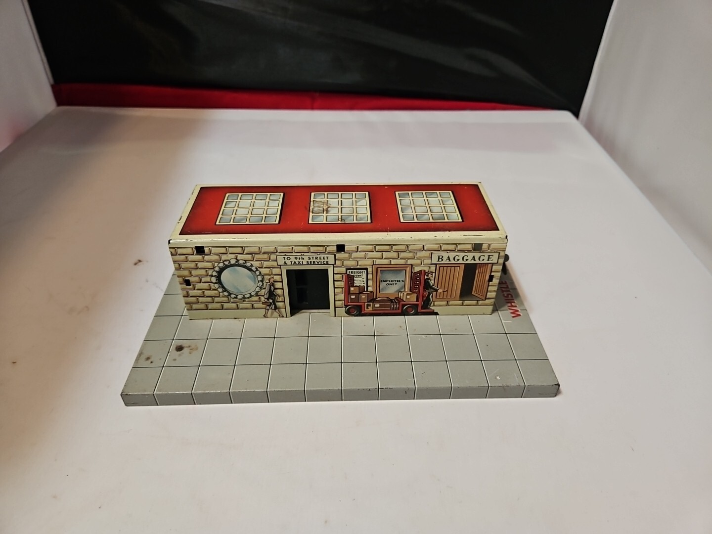 MAR TOYS TRAIN WHISTLING UNION STATION 2890 no canopy version MARX eBay