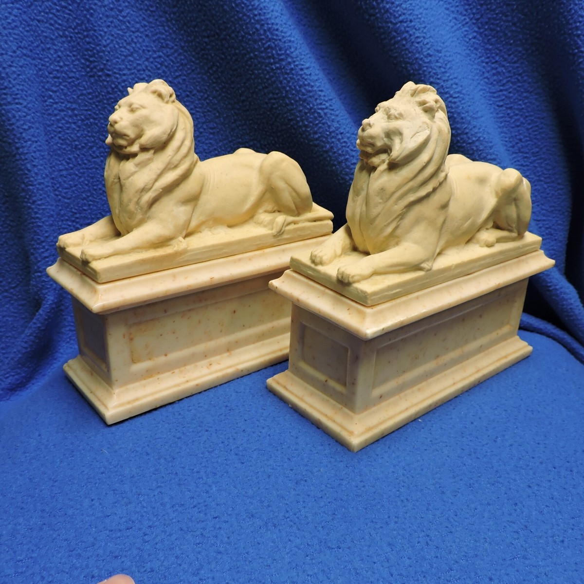 Vintage Pair Sculpture Museum ALVA Replica Bookends 1965 | eBay