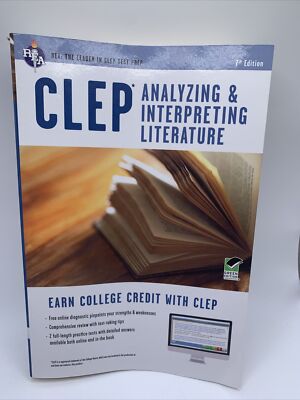 CLEP Test Preparation Ser.: CLEP  Analyzing and Interpreting Literature by...