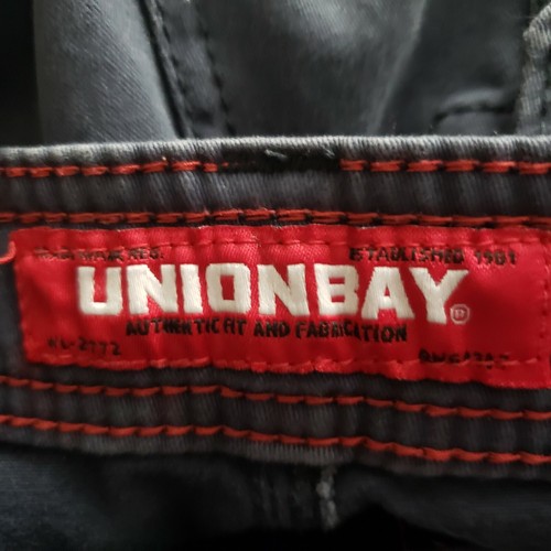 Mens Unionbay Grey Size 36 Cargo Outdoor Hiking Camping Fishing Shorts - Picture 6 of 6