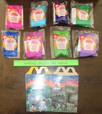 McDONALD's Mystic Knights figures set box - Happy Meal Toys 1999 SABAN
