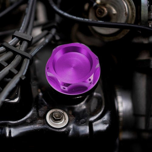 Purple Gas Engine Oil Filler Cap Plug Cover for Subaru Impreza Outback Legacy - Picture 2 of 6