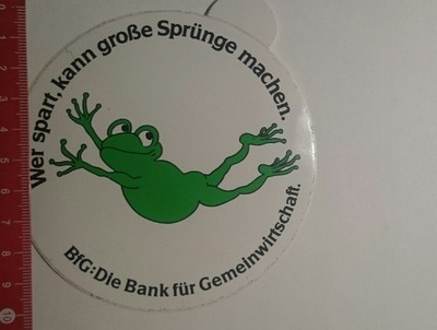 Aufkleber/Sticker: BfG Bank für Gemeinwirtschaft (20011749)