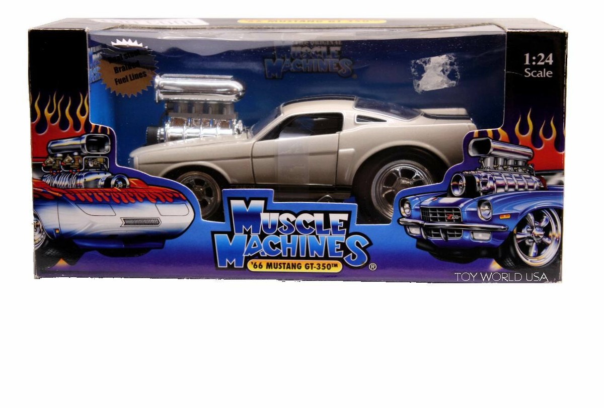 Muscle Machines '66 Mustang GT350 1:24 Scale | eBay