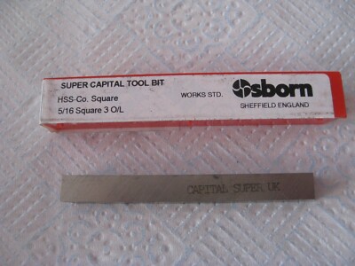 5/16 ZOLL 0,312 VIERKANT OSBORN WERKZEUG-BIT X 3 ZOLL LANG HSS