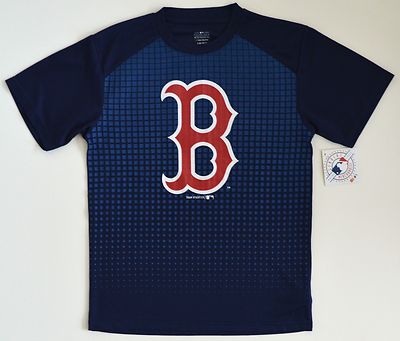 Boston Red Sox Genuine Merchandise Performance Tee Shirt Youth XS M L XL XXL New