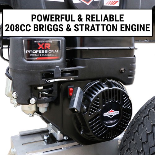 40 Ton Kinetic Log Splitter Flywheel Wood Cutter Briggs & Stratton Petrol Engine - Picture 4 of 10