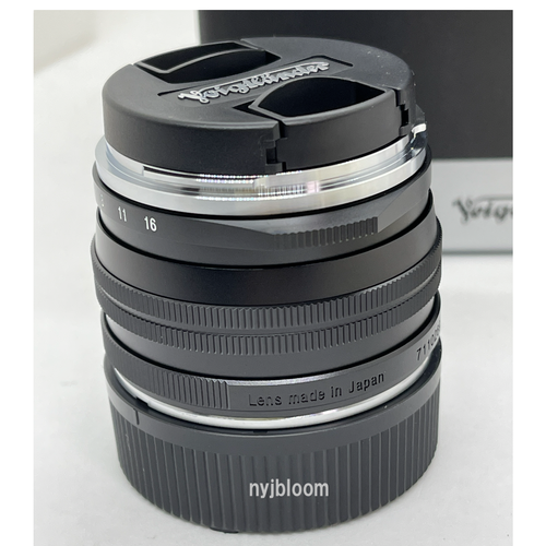 NEW Voigtlander NOKTON Vintage Line 50mm F1.5 II Black MC Multi Coating  - Picture 6 of 9
