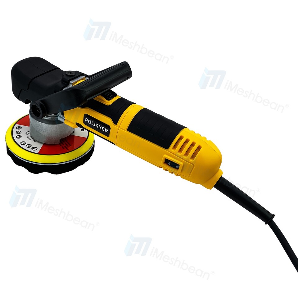 Dual Action Car Polisher Buffer 6" Random Orbital Polishing Machine ...