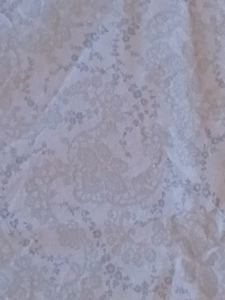 Sábana plana doble Simply Shabby Chic Ditsy punto floral gris cachemira Cottagecore Foto 3 de 4