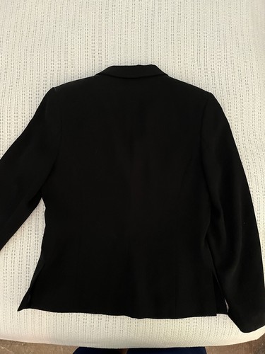 Vintage Petite Valerie Stevens Women Size 6P Black Blazer Jacket Lined - Picture 15 of 20