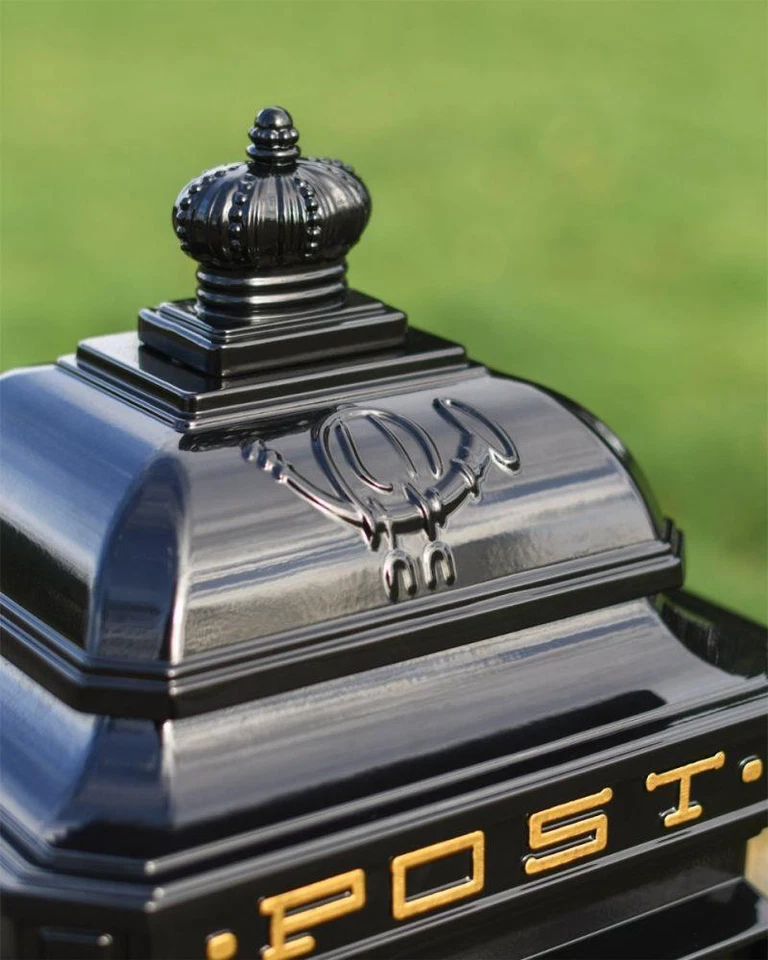 “Raventree” Deluxe Black Camden Free Standing Post Box - Image 4 of 4