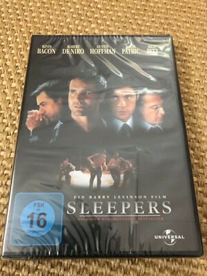 Sleepers DVD Kevin Bacon Brad Pitt Robert de Niro Dustin Hoffman Jason Patric
