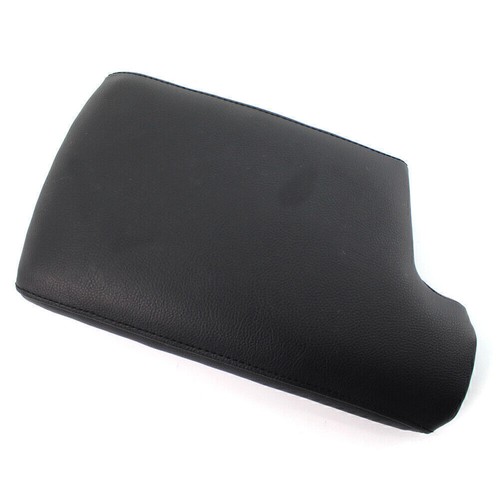 Leather Black Center Console Lid Armrest Cover For 2005-2012 2006 2007 BMW E90 - Foto 8 di 12