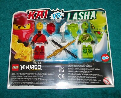LEGO NINJAGO LEGACY: Kai Vs Lasha Blister Pack Set 112008 BNSIP UK