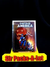2024 Skybox Marvel Masterpieces 1992 Platinum Captain America #FC-8