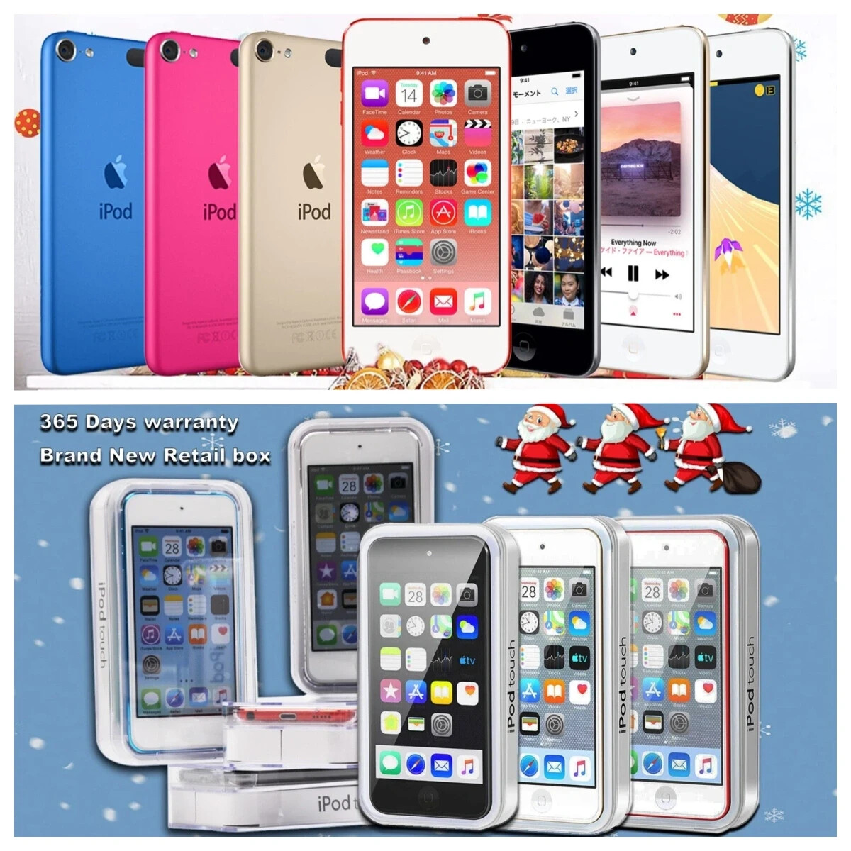 iPod touch第6世代 PRODUCT RED 128GB 純正イヤホン付 s-l400.jpg