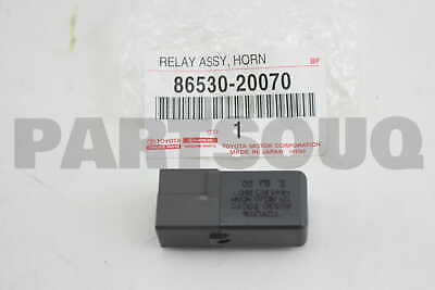 Horn Relay Assy Genuine Toyota Parts 86530-35020 Horn Relay Assy Genuine Toyota Parts 86530-35020