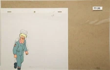 GhostBusters Original Production Drawing And Cel 77-30 Used Cond.